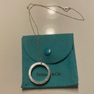 Tiffany & Co. Circle Pendant Necklace
